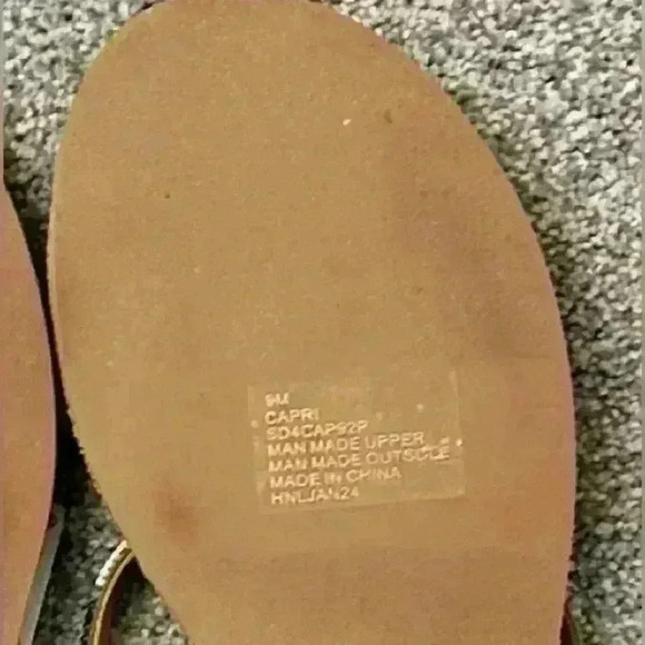 NWT Splendid Beaded Toe Loop Sandal Size 9 - Picture 5 of 6